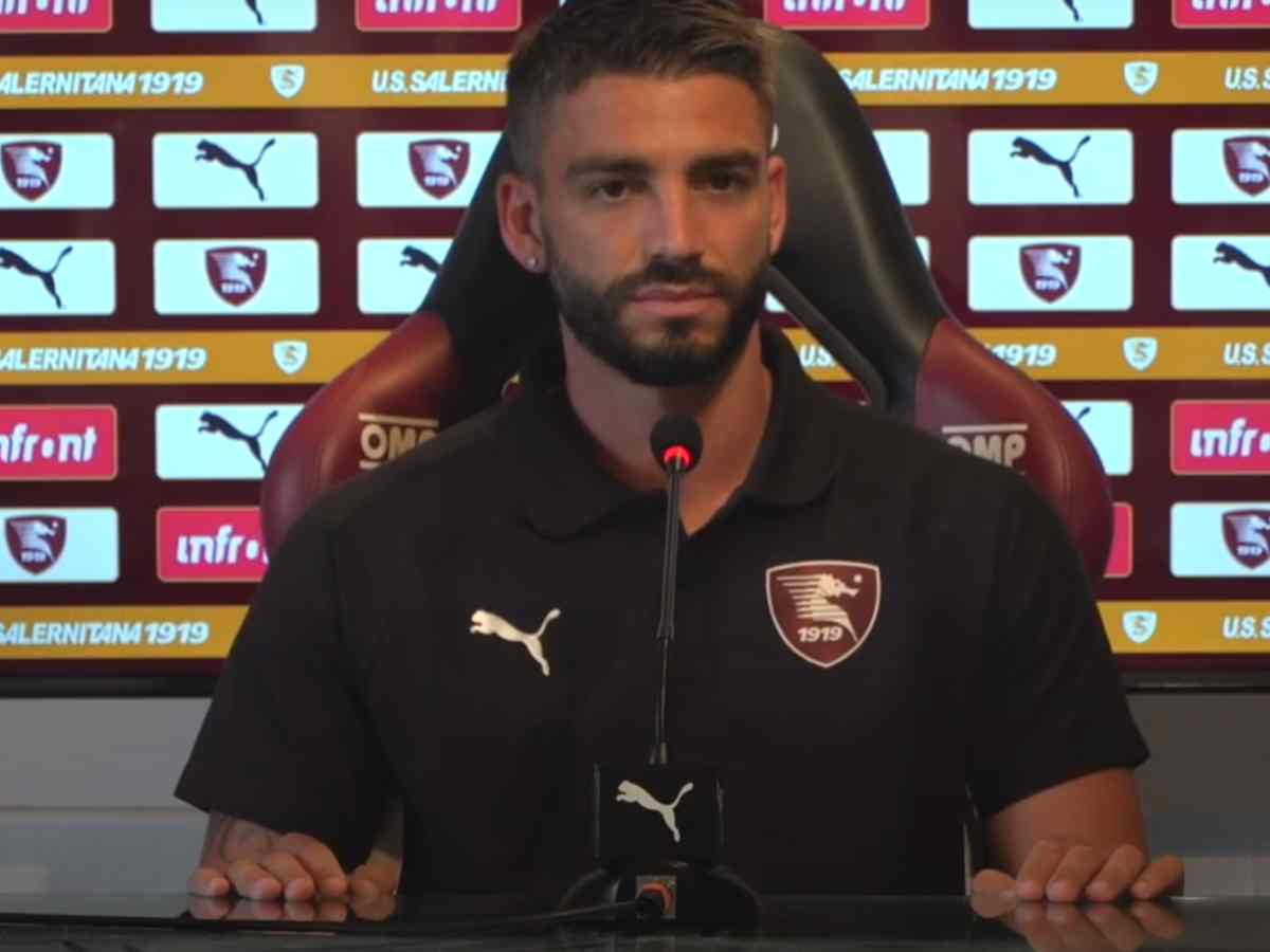Armando Anastasio in conferenza stampa