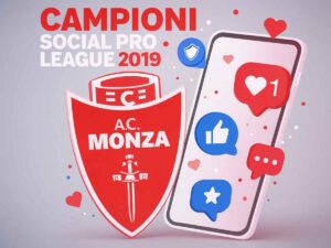Social Pro League al Monza, immagine generata con IA