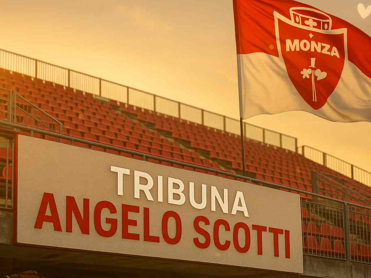Tribuna Angelo Scotti, immagine generata con AI