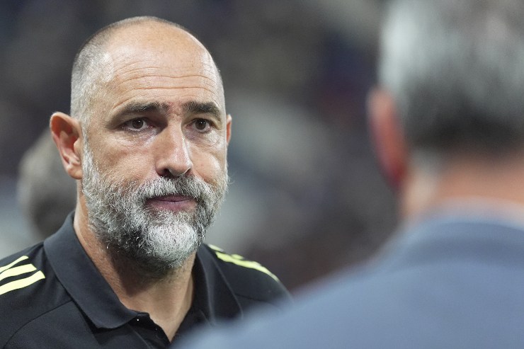 L'allenatore della Juve Igor Tudor