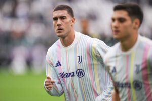 Dusan Vlahovic, attaccante della Juventus