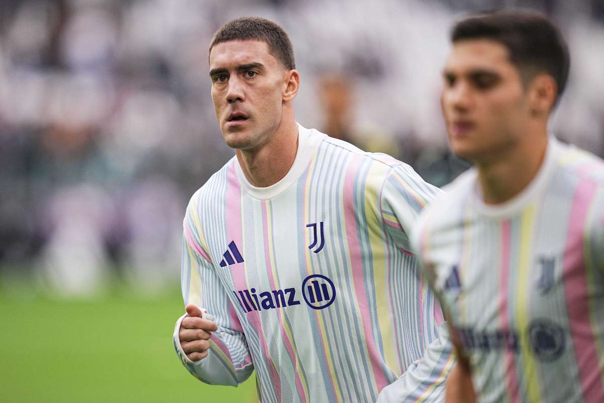 Dusan Vlahovic, attaccante della Juventus