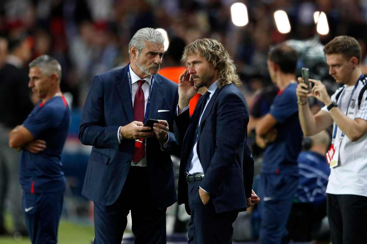 Maurizio Arrivabene con Pavel Nedved